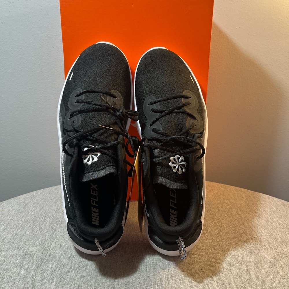 Nike Flex 2021 RN Black White Smoke Grey Men's Running Shoes Size 12 CW3408-002 - Picture 8 of 11